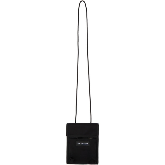 Photo: Balenciaga Black Explorer Strap Pouch