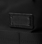 Master-Piece - Leather-Trimmed MASTERTEX-08 Tote Bag - Black