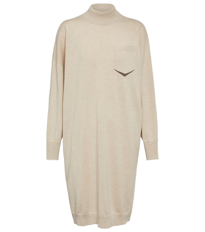Photo: Brunello Cucinelli Cashmere sweater dress