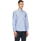 MSGM Blue Logo Shirt