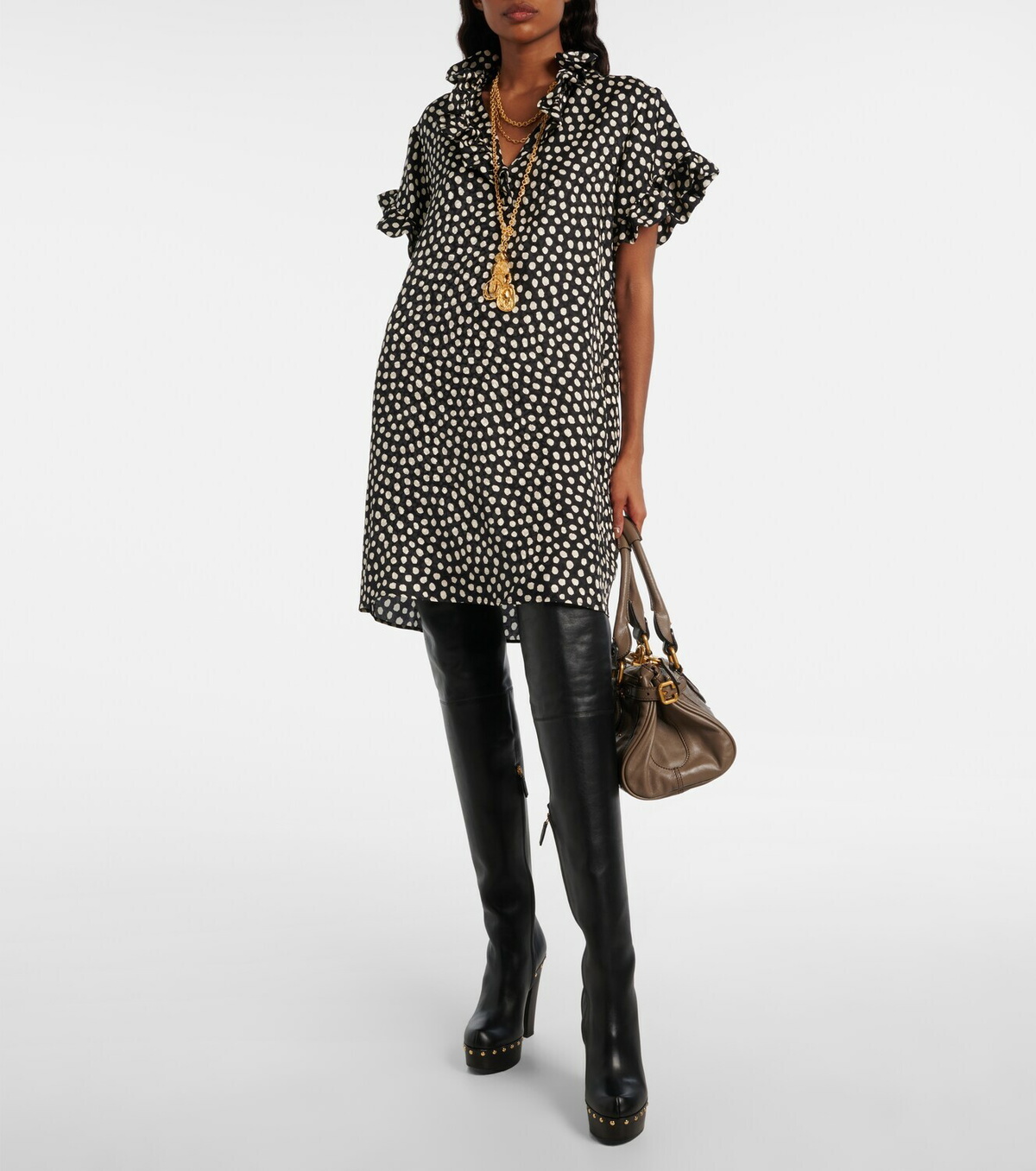 Chloé Paddington Large leather shoulder bag