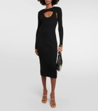 Wolford x Simkhai Contoured Ribs jersey midi dress
