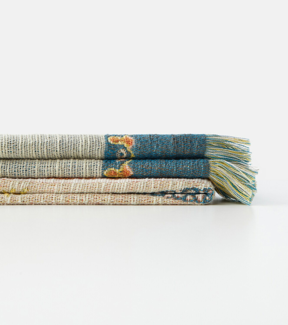 Etro Shanti embroidered cotton throw