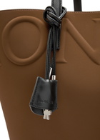 Moncler Very Large Rubberised Tote bag - Brown Dark - One Size