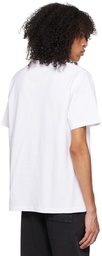 Casablanca White Fond Marin T-Shirt