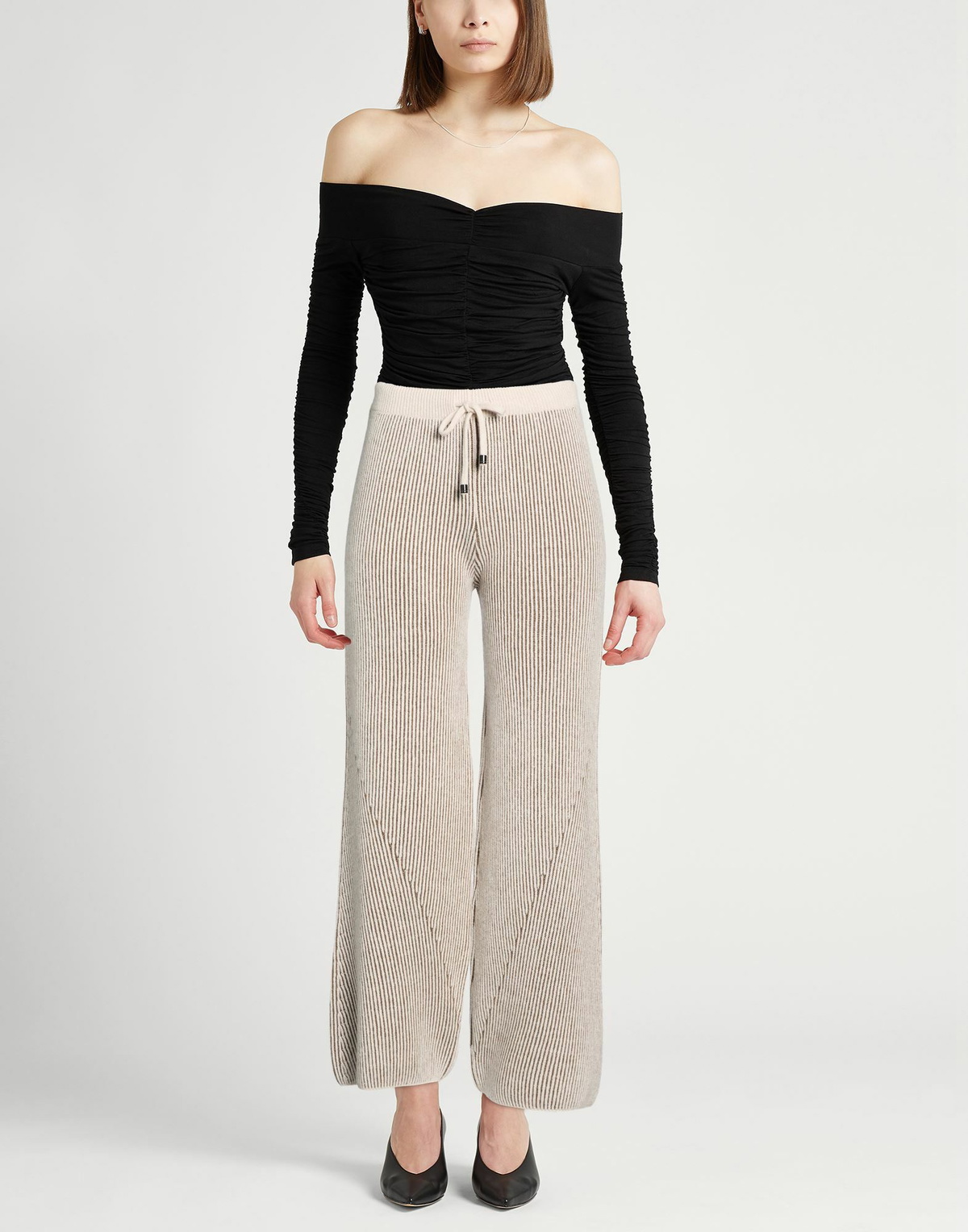 Drumohr Womens Pants Ivory