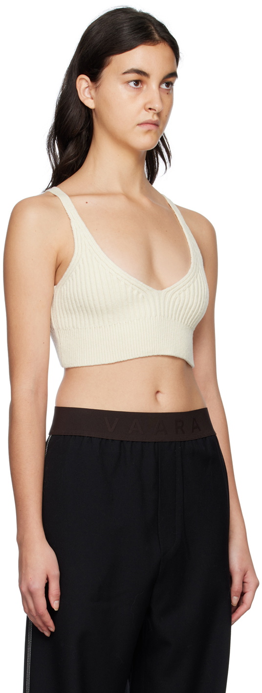 HALFBOY Off-White V-Neck Tank Top