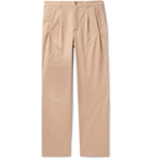 De Bonne Facture - Pleated Linen Trousers - Neutrals