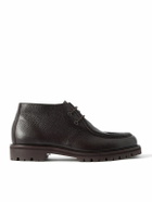 Mr P. - Jacques Full-Grain Leather Derby Shoes - Brown