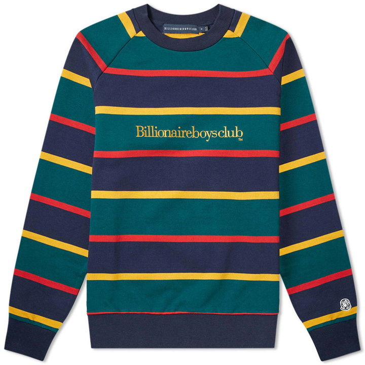 Photo: Billionaire Boys Club Stripe Raglan Crew Sweat