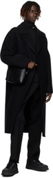 Jil Sander Black Lid Crossbody Bag