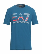 Ea7 Mens T-shirt in Blue