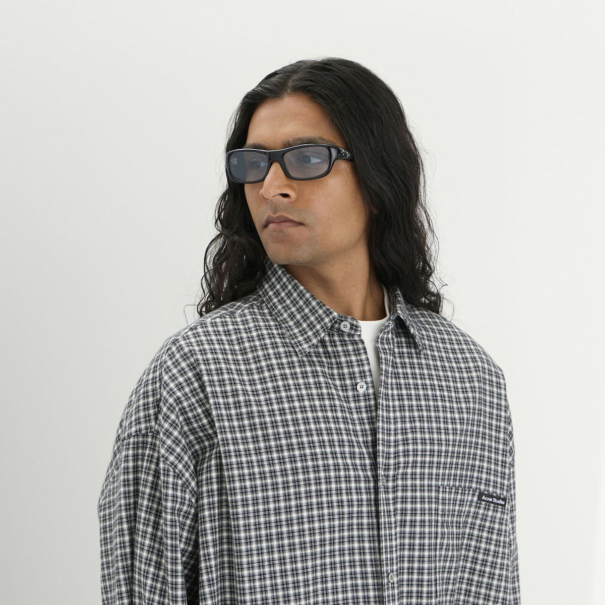 Port Tanger Ihya Sunglasses in Black/Rif Blue 
