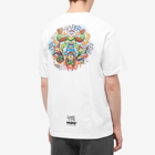 Men's AAPE x Jumping Lomo AAPER T-Shirt in White