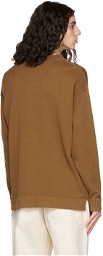 MHL by Margaret Howell Tan Recycled Cotton Sweatshirt