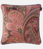 Etro Paisley cotton cushion