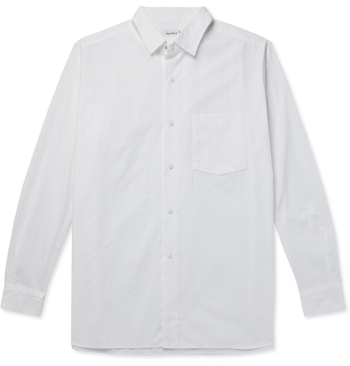 Photo: nanamica - Cotton-Blend Shirt - White