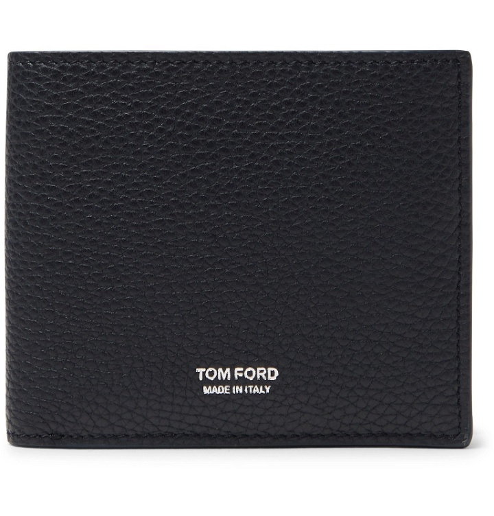 Photo: TOM FORD - Full-Grain Leather Billfold Wallet - Blue