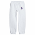 BEAMS Men's B Sweat Pants in Ash Grey