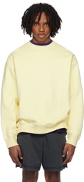 Nike Yellow Solo Swoosh Sweatshirt
