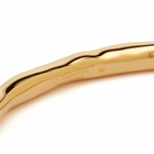 Jil Sander New Lightness Bracelet 2 in Gold