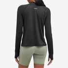 Adanola Women's Base Layer Long Sleeve Top in Black