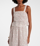 Posse Charlotte floral cotton top