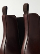 Brunello Cucinelli - Leather Chelsea Boots - Brown