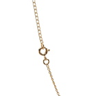 A.P.C. Men's Lock Necklace in Gold