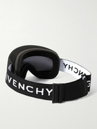 Givenchy - Logo-Print Mirrored Ski Goggles