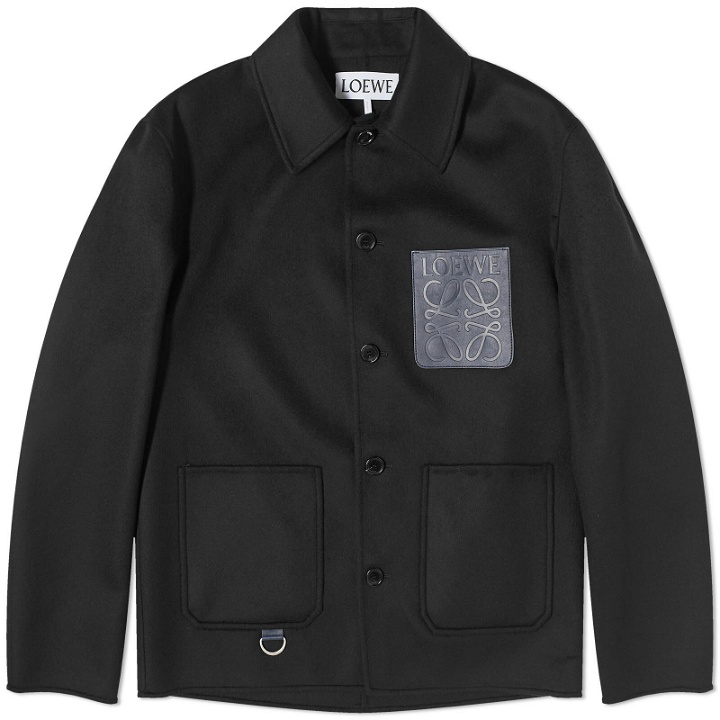 Photo: Loewe Men's Workwear Jacket in Black
