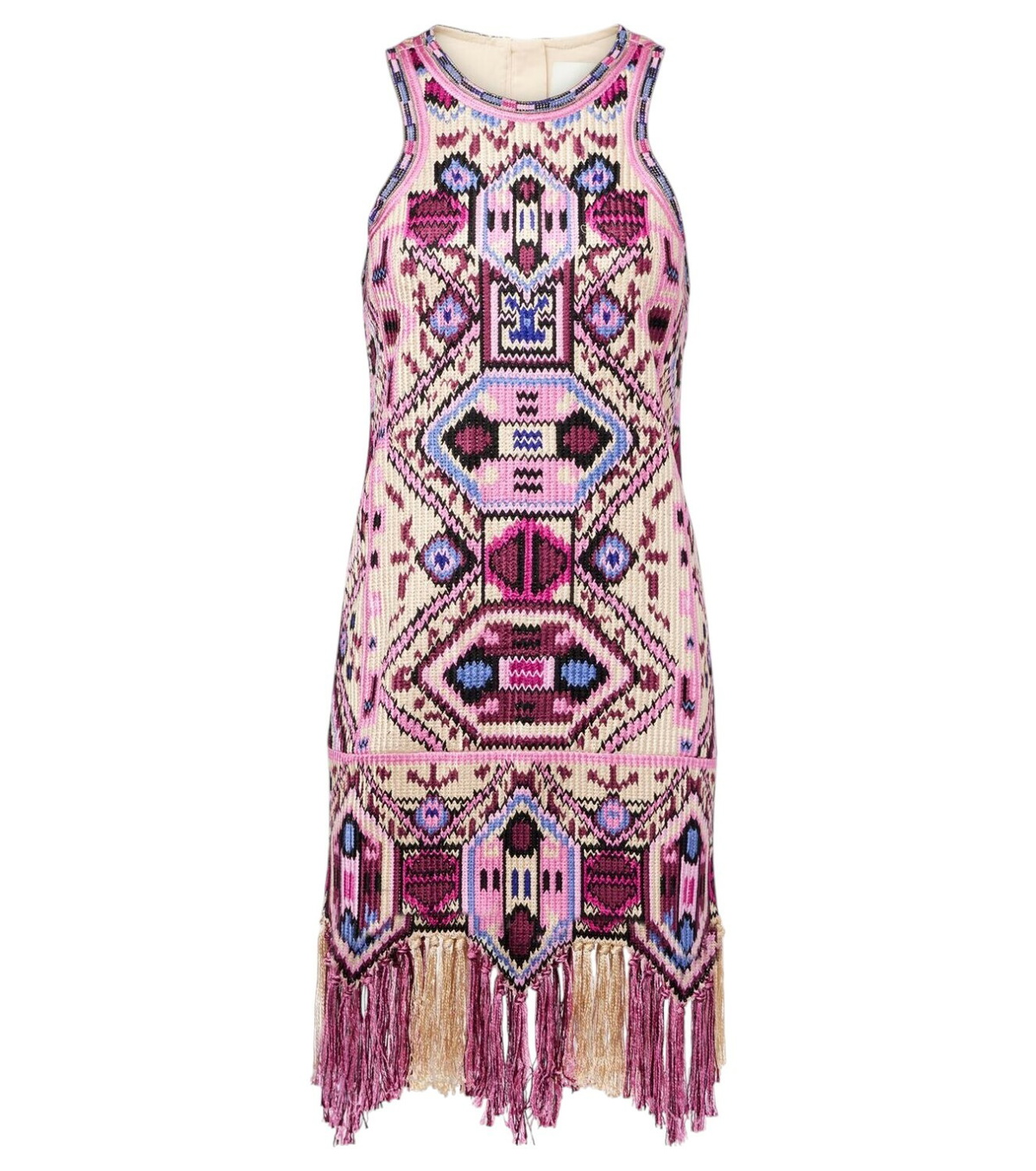 ISABEL MARANT ★プリント コットン & シルク ミニドレス Isabel Marant - Zanetti crocheted cotton minidress Isabel Marant
