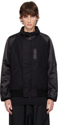 Y-3 Black Flight Bomber Jacket