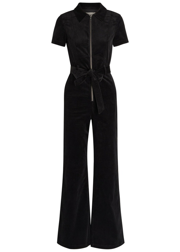 Photo: Alice + Olivia Gorgeous Corduroy Wide-leg Jumpsuit Black