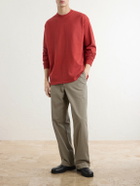 A.PRESSE - Cotton-Jersey T-Shirt - Red