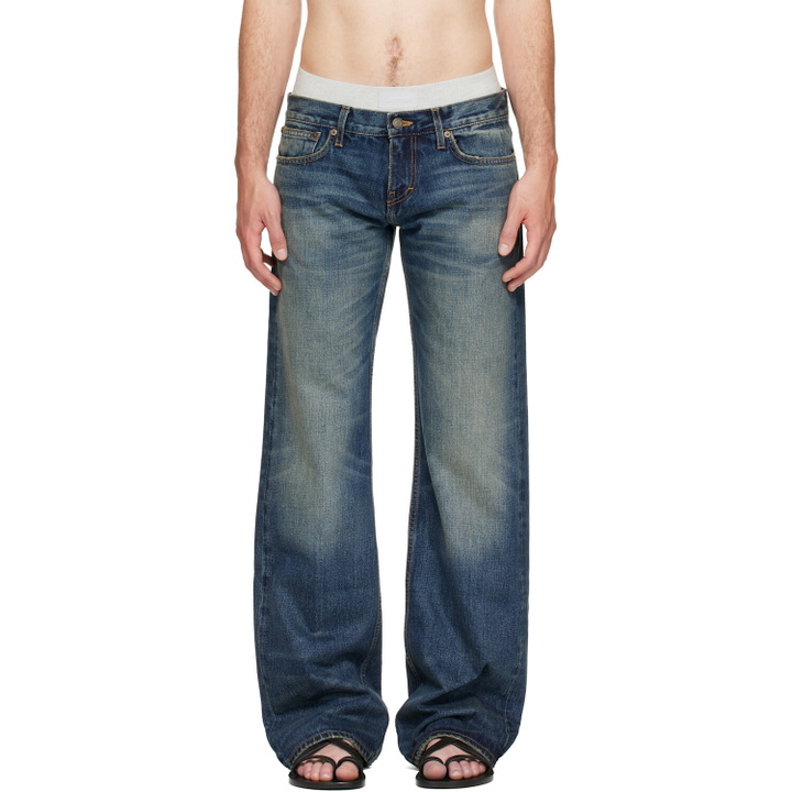 Photo: Raimundo Langlois Indigo Bootcut Jeans
