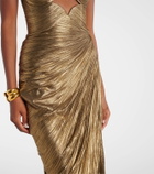Maria Lucia Hohan Amisha cutout silk tulle corset gown