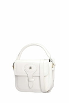 Bally Beckett Flap S Shoulder Bag In White Leather