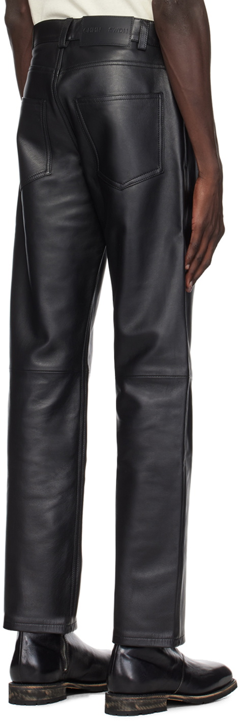 CMMN SWDN Black Joe Leather Pants CMMN SWDN