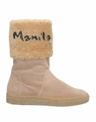 Manila Grace Womens Boot in Beige