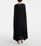 Plan C Georgette midi dress