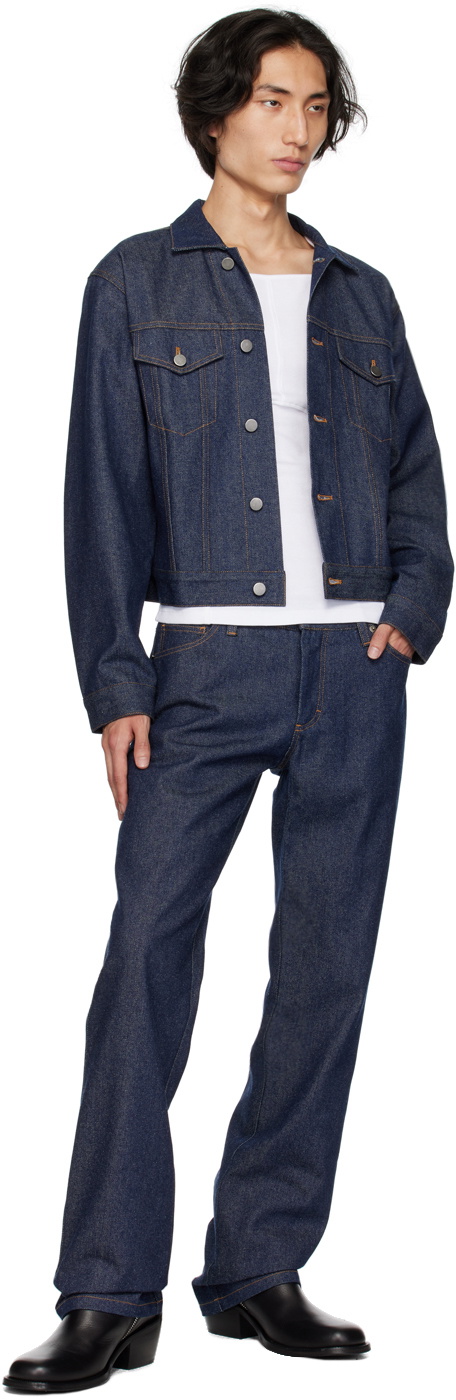 K.NGSLEY Indigo Fillhim Jeans