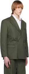 Marina Yee Khaki Origami Blazer