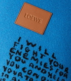 Loewe x Louis Wain wool jacquard cushion