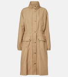 Moncler Rhododendron technical cotton-blend parka