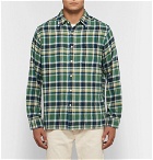 Alex Mill - Checked Cotton-Flannel Shirt - Green