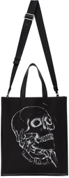 Alexander McQueen Black Skull Edge Tote