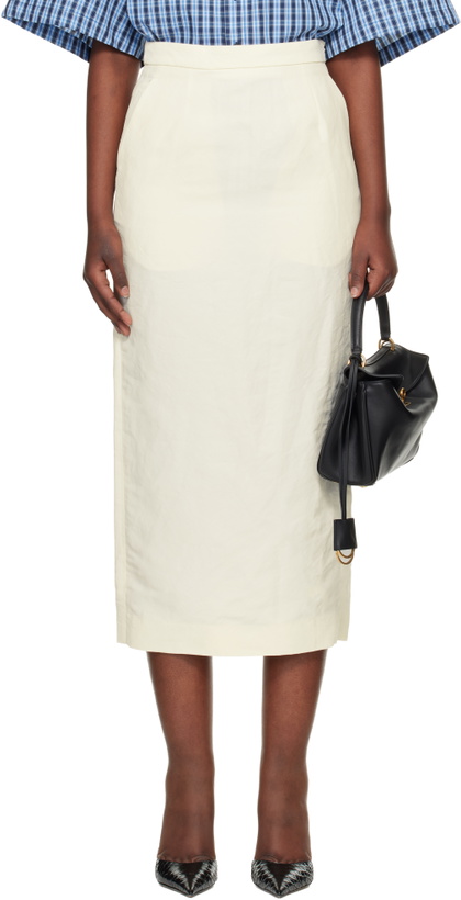 Photo: WILLY CHAVARRIA Off-White Tubo Midi Skirt