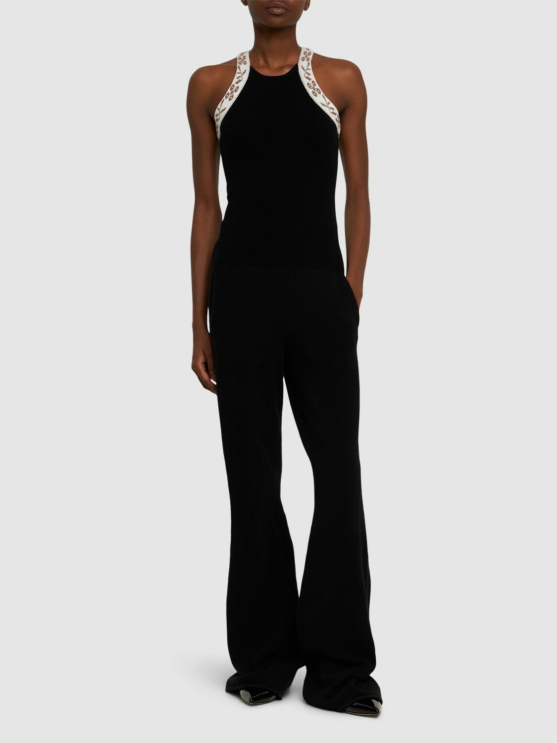 MAX MARA｜SLEEVELESS (PLEIADI (11361021 011 / 1136102160 MAX MARA - Pleiadi Wool & Cashmere Sleeveless Top Max Mara