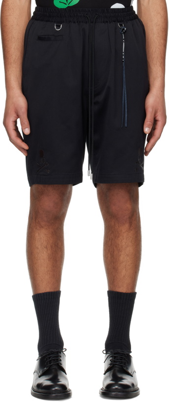 Photo: mastermind JAPAN Black Easy Shorts